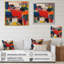 Rouge, bleu, cubiste, fusion-830386103-830386102