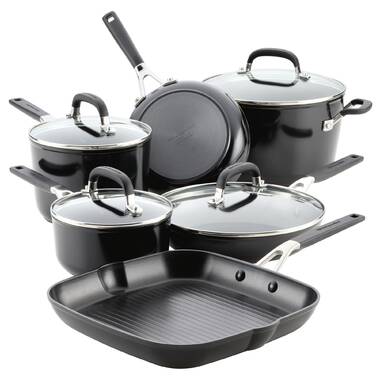 Kitchenaid Stainless Steel 10-Piece Cookware Set (Kc2Ss10Ls