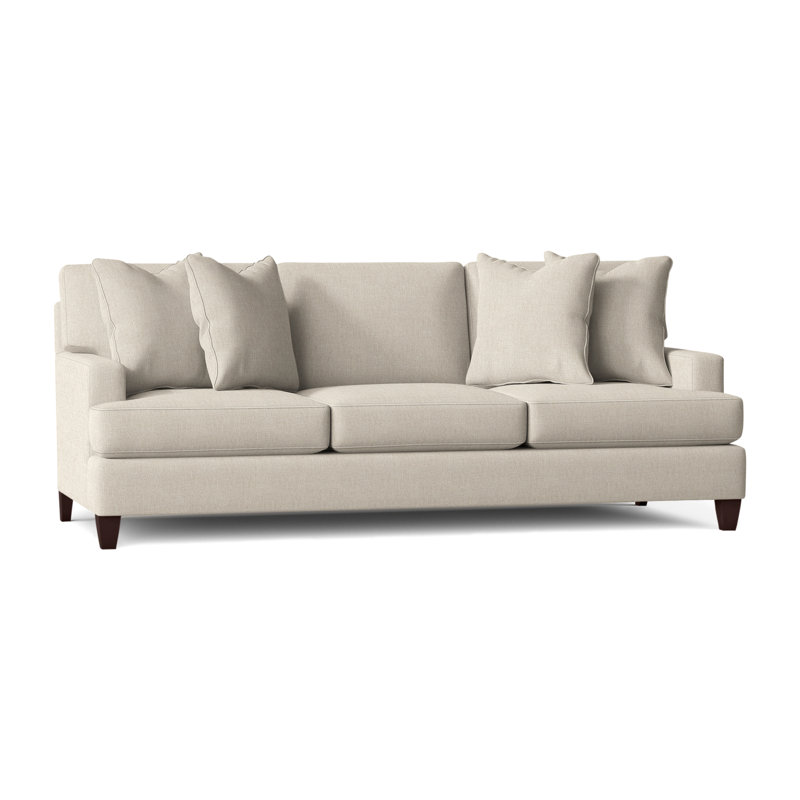 Mila Sofa, Mocha, Cream Chenille 1548-002
