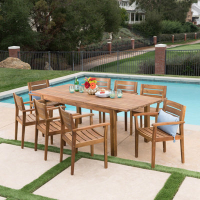 Categoras 9 Piece Extendable Dining Set