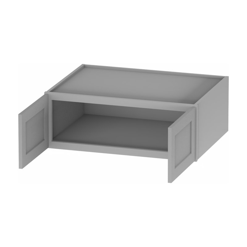 Meuble de four en contreplaqué à monter soi-même Kindwood Eco Shaker, largeur 33 po, gris, 33 x 84, Gris