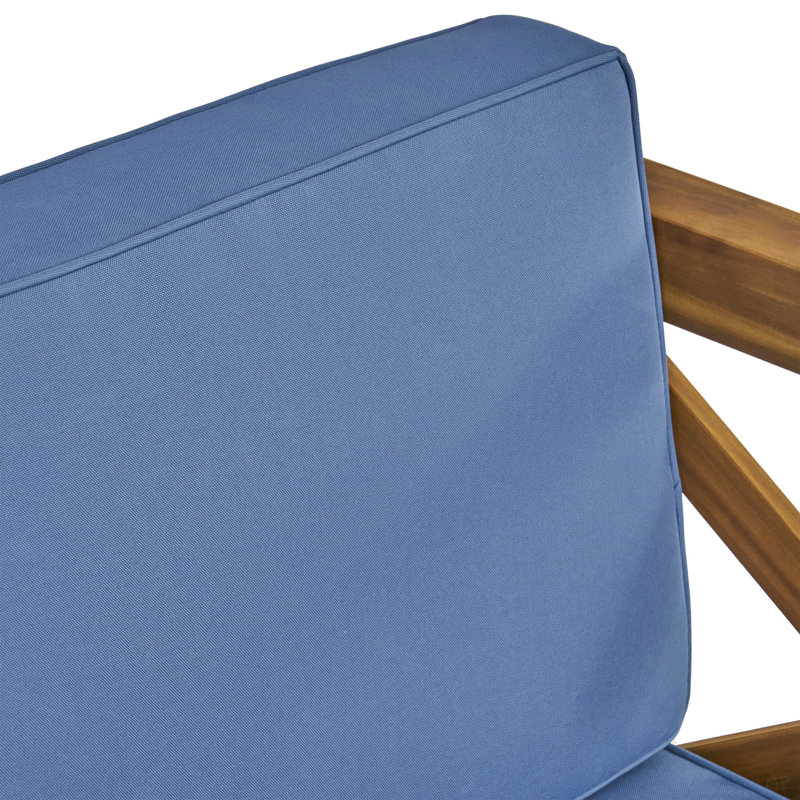 Chaise d'extérieur pour club, Bleu