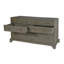 Commode rectangulaire 8 tiroirs en bois l 55 po