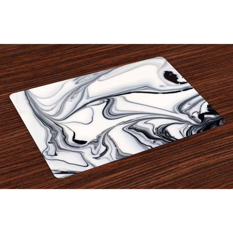 Yorkshire Trippy Unusual Forms Placemat