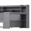 Lit de jour simple avec lit gigogne et bureau - Lit de rangement peu encombrant-765949850-765949849
