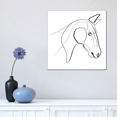 Horse I by Dane Khy - Wrapped Canvas Gallery-Wrapped Canvas Giclée
