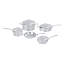 Demeyere Atlantis 9-piece Stainless Steel Cookware Set
