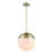 Martina 1-Light Dimmable Metal and Glass Pendant with Adjustable Height-86771885-86771890