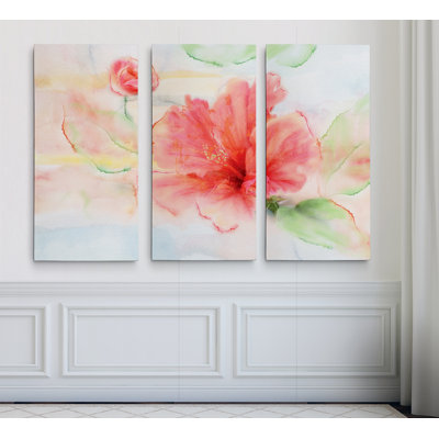 Reproduction d’art sur toile tendue en plusieurs morceaux