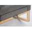 Chaise berçante avec pieds en bois massif-2099611026