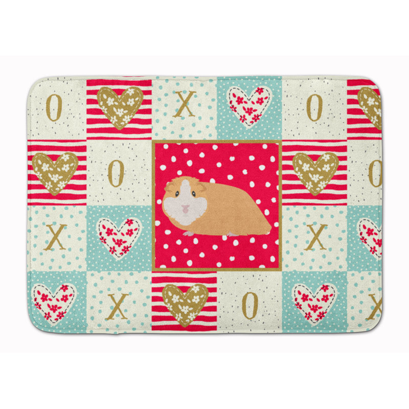 Love Memory Foam Kitchen Mat, Reis American Guinea Pig