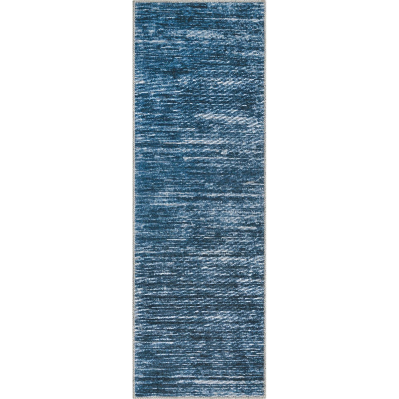 Ikhasa Chenille Abstract Indoor Rug, Runner 2' x 6'
