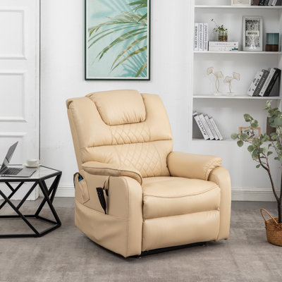 Fauteuil inclinable de 35,5 po de largeur avec système de chauffage et de massage