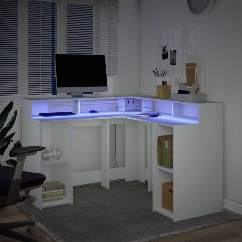Computer Desk, White