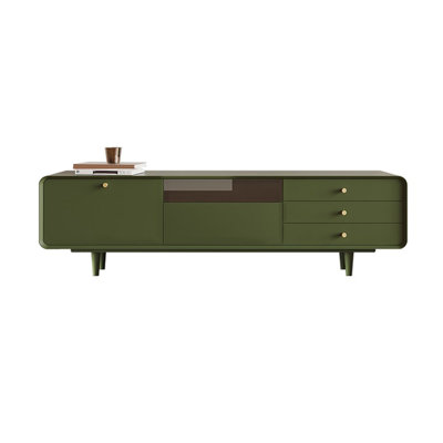 Meuble télé vert style français