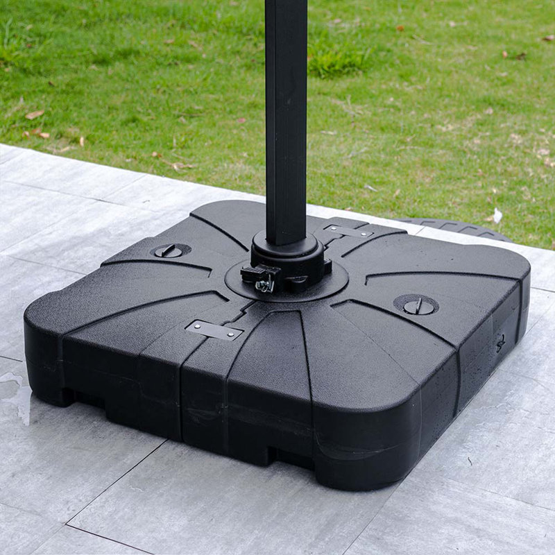 Adames 8kg Plastic Free Standing Umbrella Base with Wheels