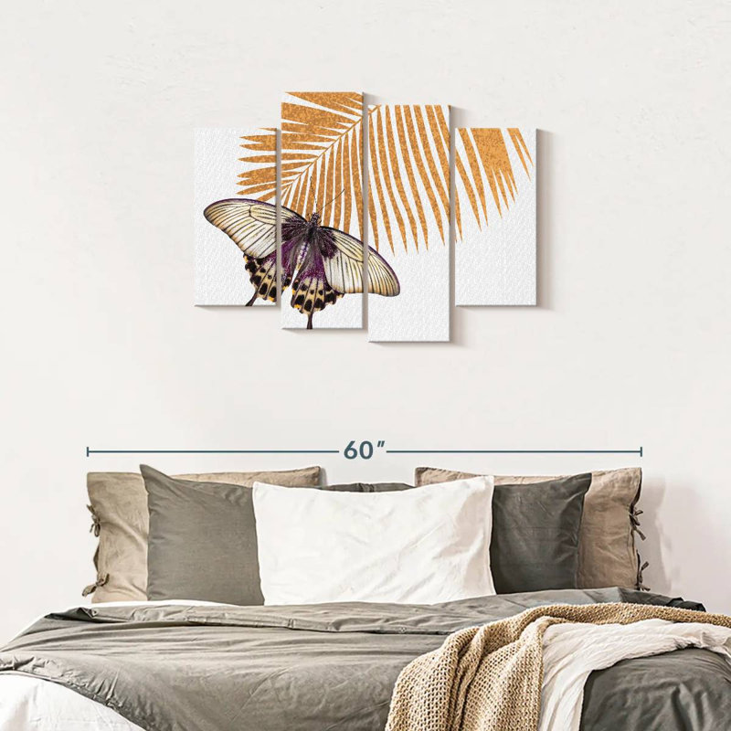 «Rustic Butterfly», reproduction sur toile, H 27 po x l 43 po x P 1,25 po