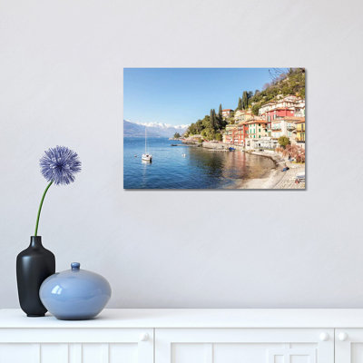Varenna On Como Lake, Italy by Matteo Colombo - Wrapped Canvas Print