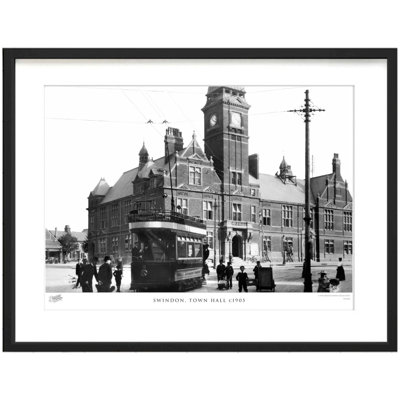 Swindon, Town Hall C1905 - Single Picture Frame Print