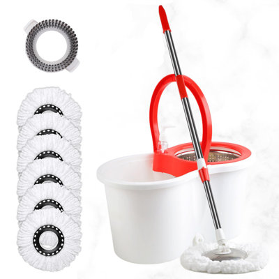 Spin Mop Bucket With Wringer Set
