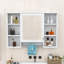 Armoire à pharmacie murale moderne avec finition haute qualité, miroir haute définition-563917966