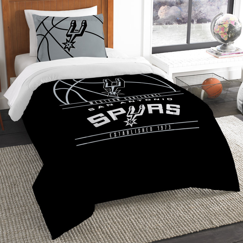 Ensemble d’confort pour lit simple 2 pièces reverse NBA, Spurs