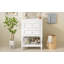 Meuble-lavabo de salle de bain 24 po avec lavabo en céramique-126232989