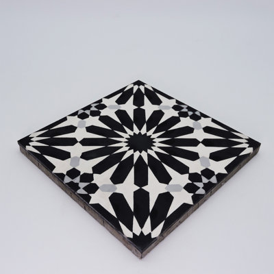 Alhambra 8" x 8" Cement Singular Wall and Floor Tile