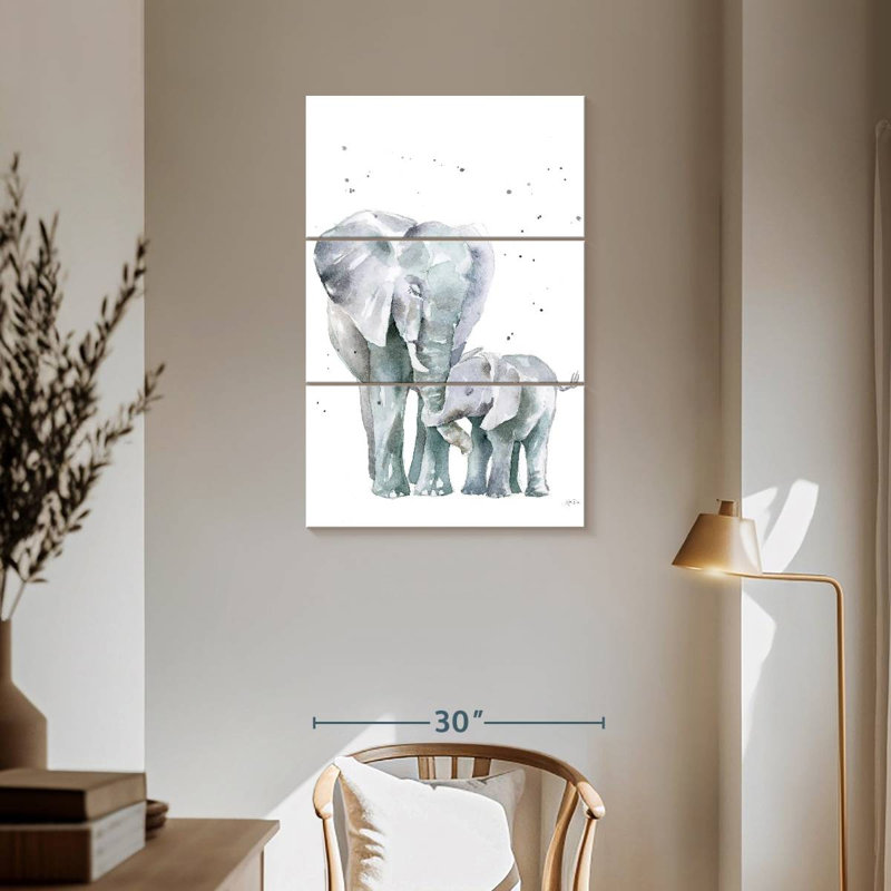 Brampt Mama Elephant, 57" H x 36" W