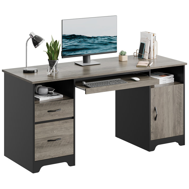 Computer Desk, Grey