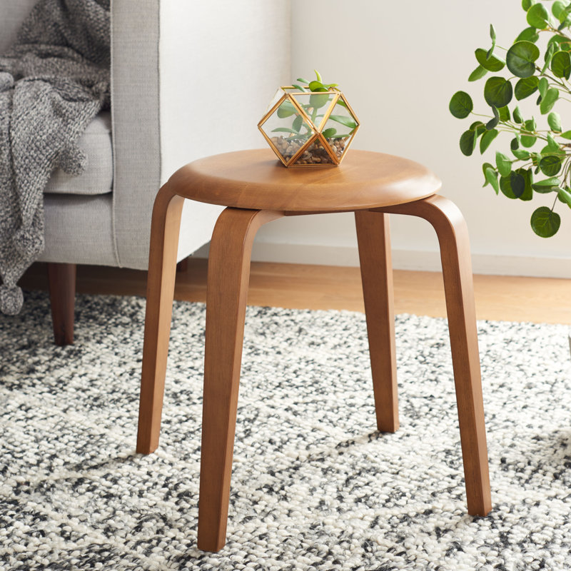 Tabouret Luella, Noyer