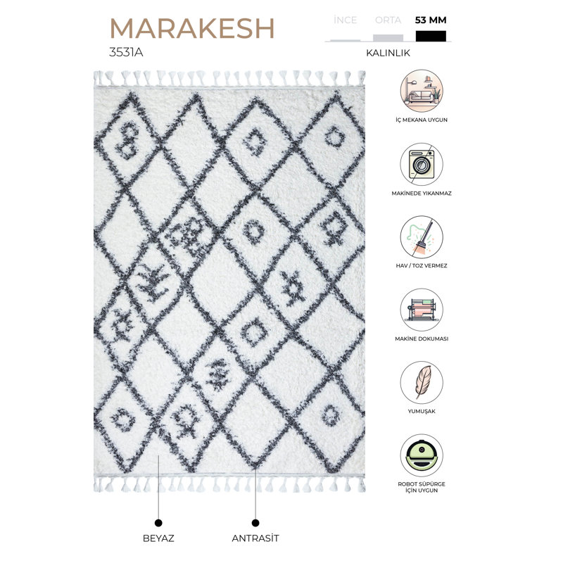 Tapis Stephian, Rectangle 6 pi 7 po x 9 pi 7 po