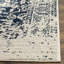 Tapis oriental iranien crème / bleu marine-1635110959