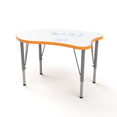 Manufactured Wood Adjustable Height Collaborative Desk