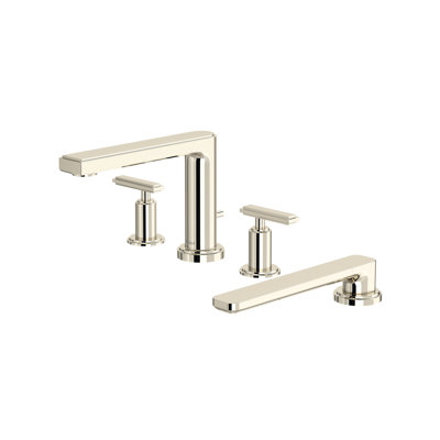 Manifesto 4-Hole Deck Mount Tub Filler