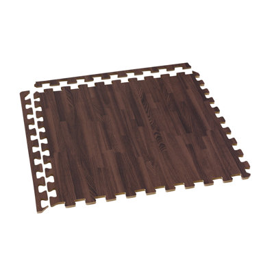 Forest Floor 3/8" Thick Foam Floor Tiles 100 Square Feet