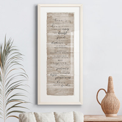 Cadre photo, art textuel sur papier