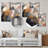 Soft Colors Shapes and Lines Marble I - Abstract Marble Metal Wall Décor-264070921