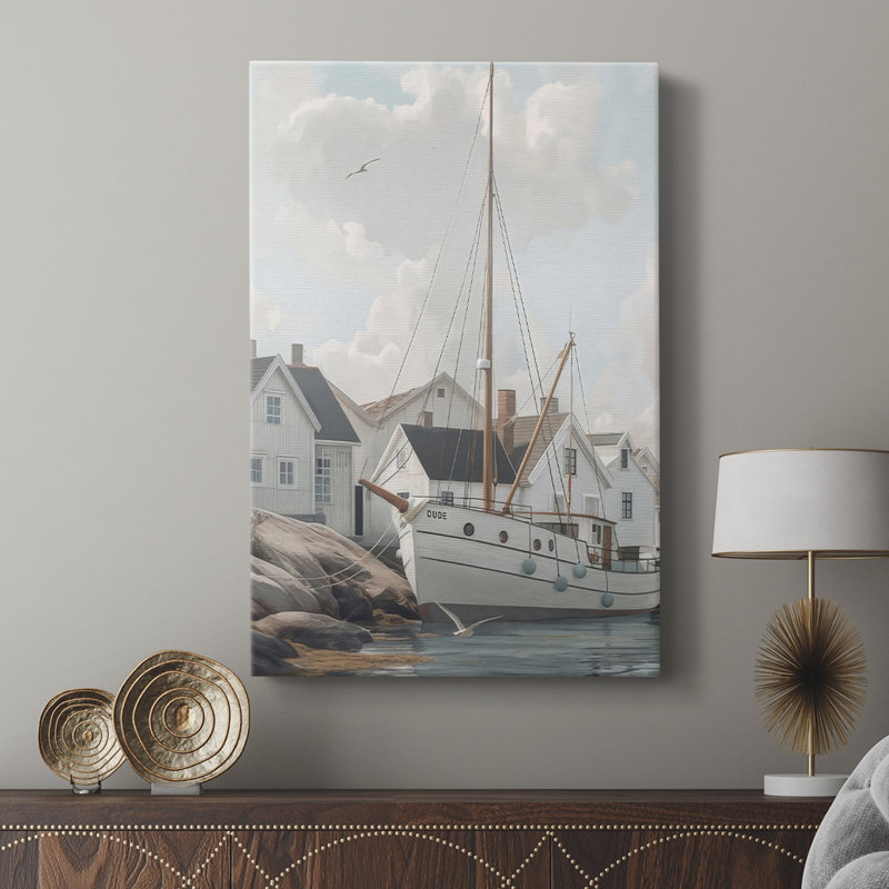 Fisherman's Way III - Gallery Cavas, H 18 po x l 12 po