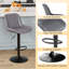 Tabouret de bar pivotant à hauteur réglable Moniq-2137676573-2145026535