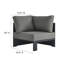 Ensemble de canapé modulaire 3 pièces Modway Tahoe-95616663