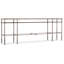 La Grange 91'' W Stone Console Table