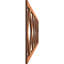 Moulure de cerisier Wolford, cerisier l 47 po x H 12 po x T 3/8 po-95199181-95199195