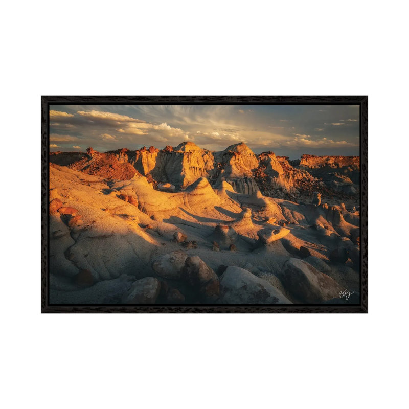 Ancient Light by Peter Coskun - Floater Frame Print on Canvas, Black Framed Canvas, 101.6 cm H x 66.04 cm W
