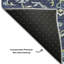 Tapis oriental de qualité supérieure lavable à la machine Cossette AMF1036-140337193