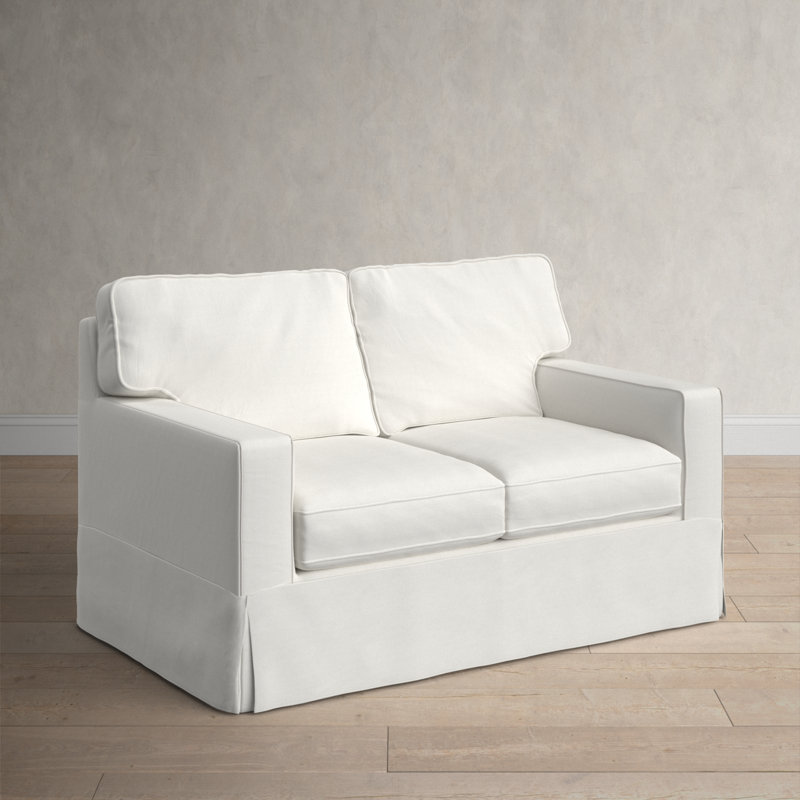 Taylor 56'' Loveseat, Bayou Off White Canvas