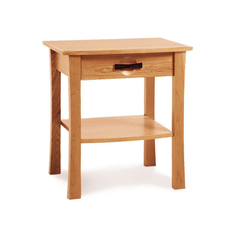 Berkeley 21.75'' W Solid Wood Nightstand, Conventional, Natural Cherry