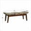 Banc en bois massif Olander