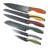 Oster Ronnan 12 Piece Precision Stamped Cutlery and Sheath Set in Multi