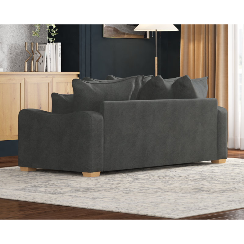 Theadford Three Seater, Scatter Back, Marmalade